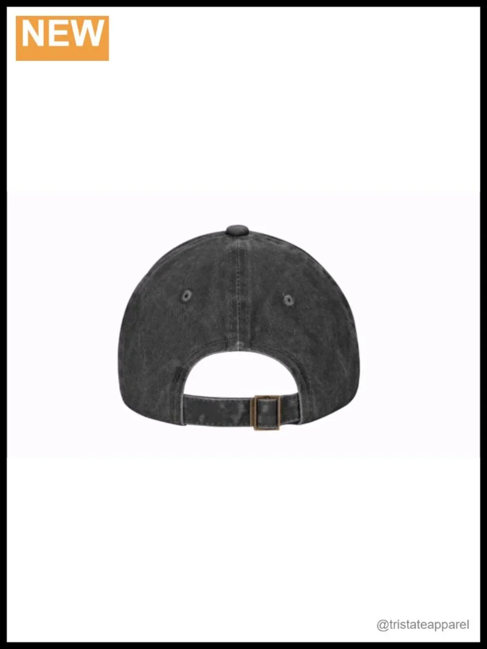 Washed Cotton Adjustable Embroidered Baseball Cap Sun Hat Beach